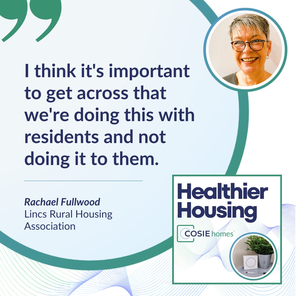 Rachael Fullwood on the Healthier Housing podcast